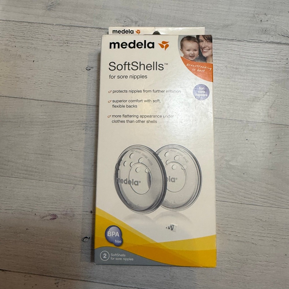 Medela soft shells Breast Shells for Inverted Nipples NEW